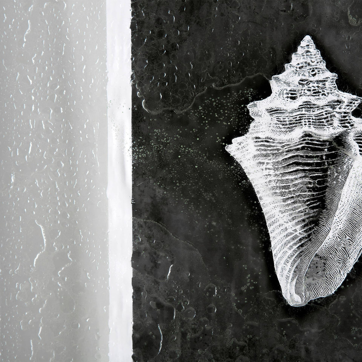Dark Coastal I by Mercana Studio a Hand Embellished Textured Framed Art Print Matted under Glass by Mercana at Eve Furniture