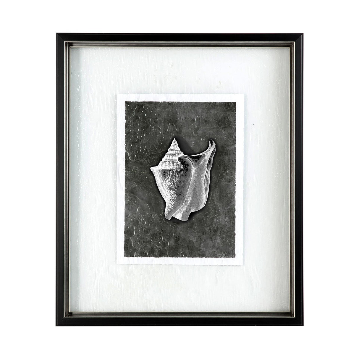 Dark Coastal II by Mercana Studio a Hand Embellished Textured Framed Art Print Matted under Glass by Mercana at Eve Furniture