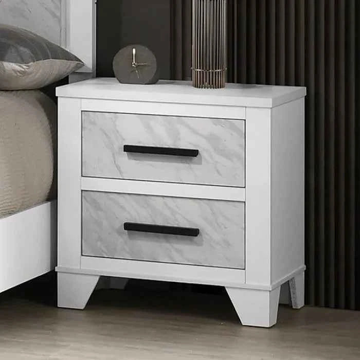 Darlene White 5-Piece Queen Bedroom Set by Furniture of America at Eve Furniture