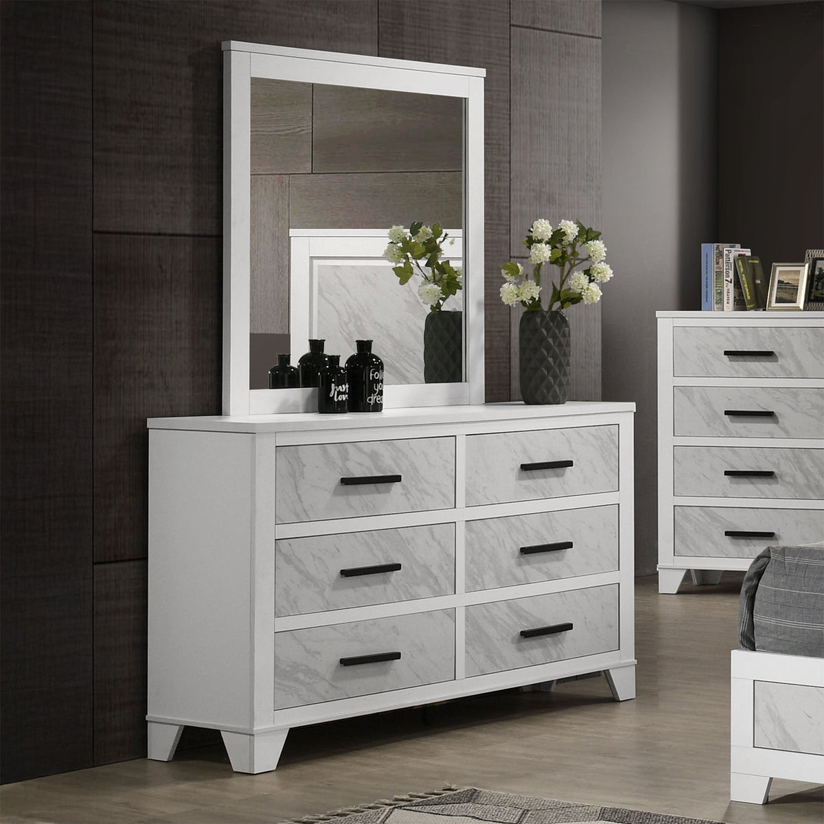 Darlene White Dresser by Furniture of America at Eve Furniture