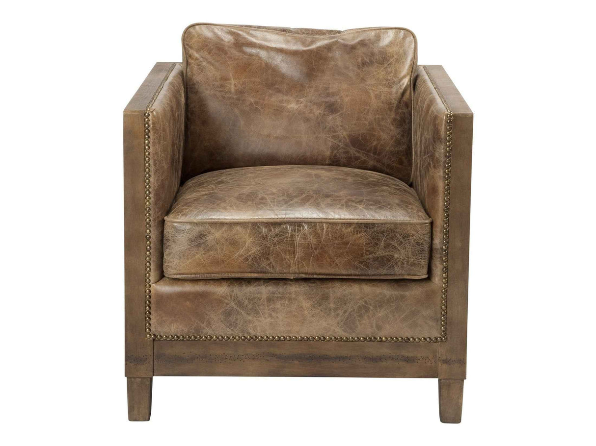 Darlington Brown Club Chair