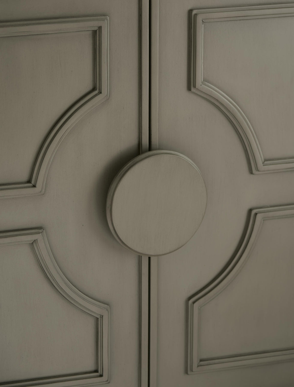 Darlock Warm Gray Accent Cabinet by Ashley at Eve Furniture