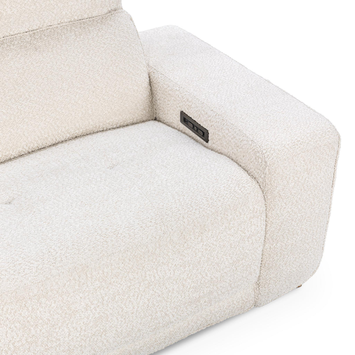 Darrow Ivory Reclining Sofa by Classic Home at Eve Furniture