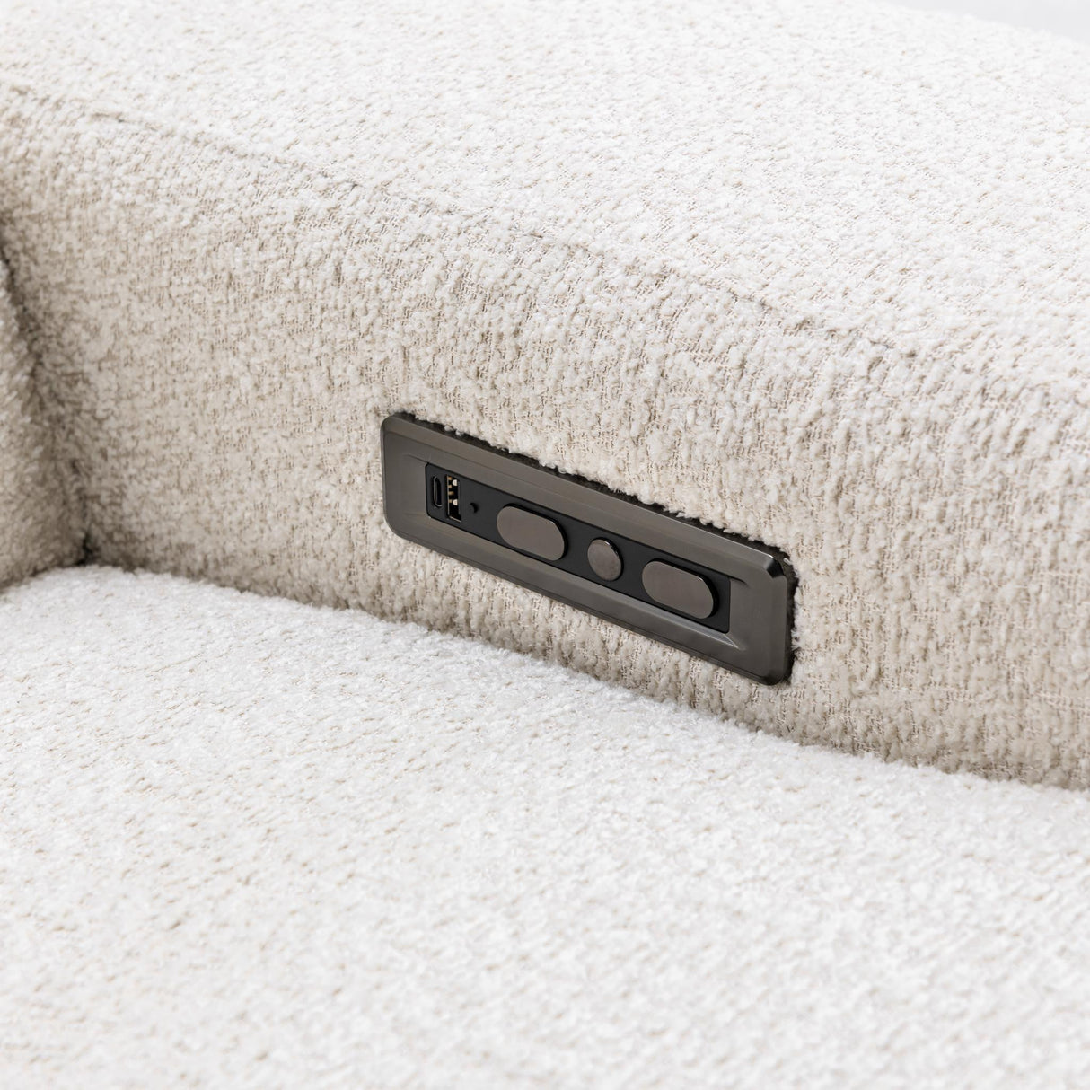 Darrow Ivory Reclining Sofa by Classic Home at Eve Furniture