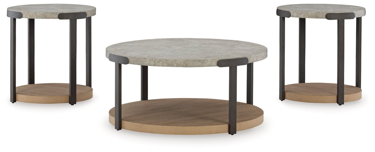 Darthurst Light Brown Table by Ashley at Eve Furniture