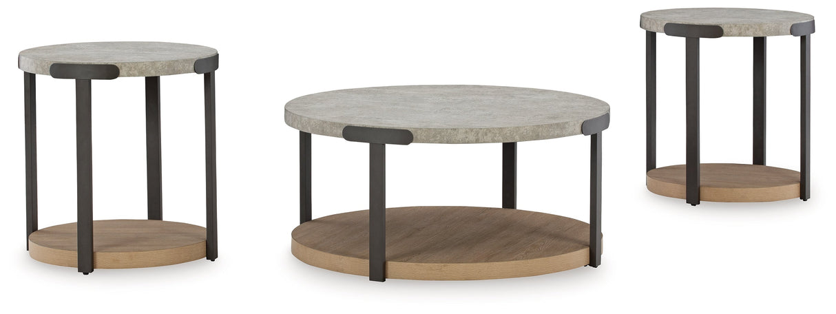 Darthurst Light Brown Table by Ashley at Eve Furniture