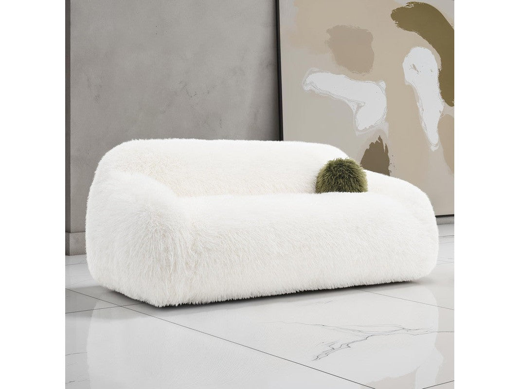 Darwen White Sofa by Furniture of America at Eve Furniture