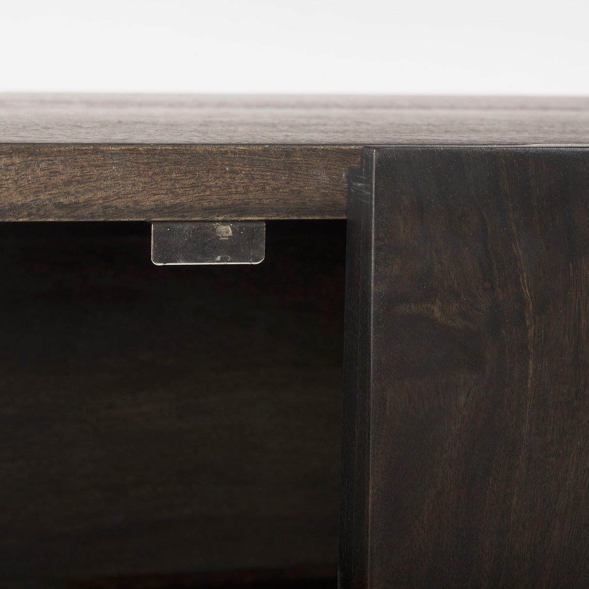 Darwin Dark Brown Wood 2 Door Accent Cabinet by Mercana at Eve Furniture