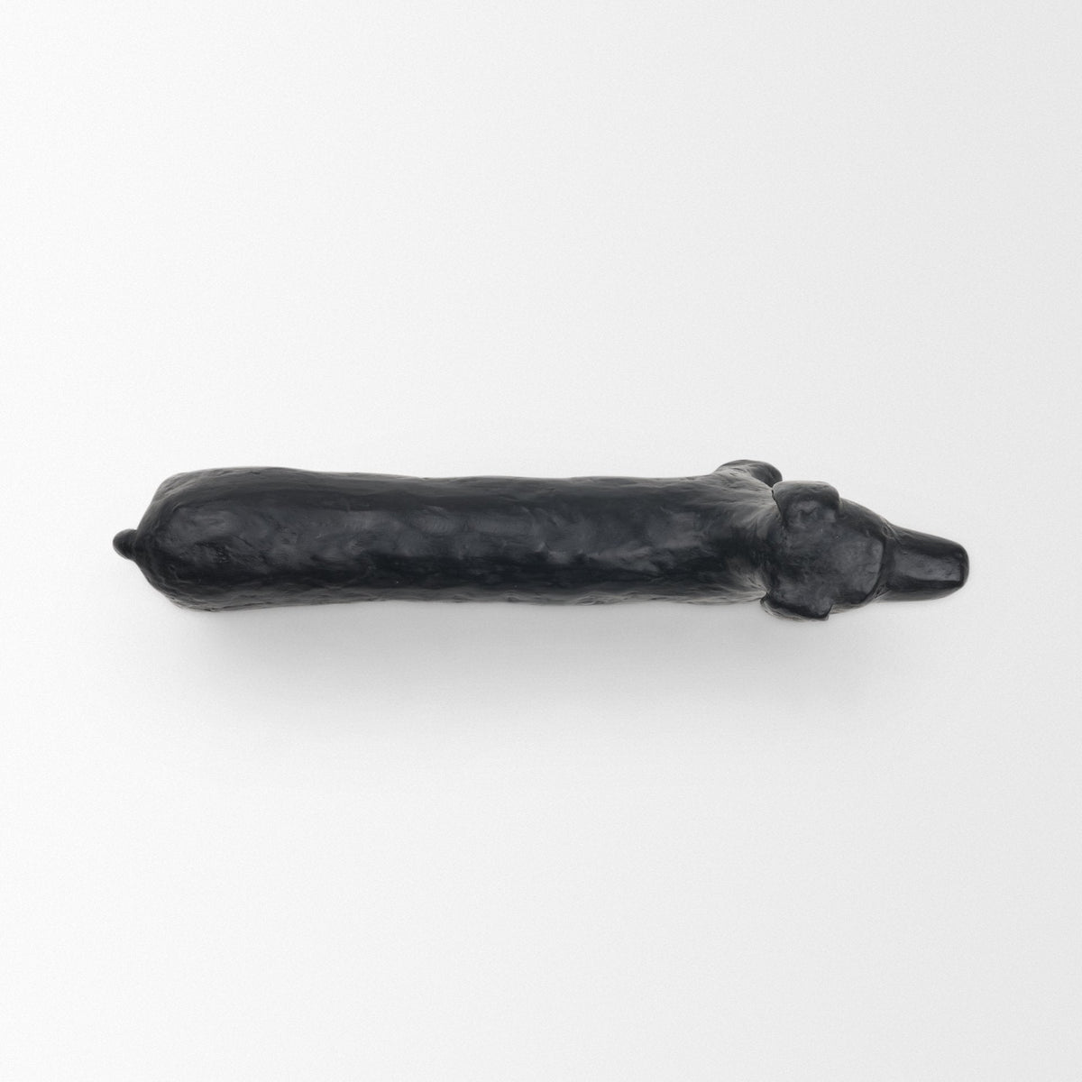 Dash Long Black Metal Dachshund Dog Object by Mercana at Eve Furniture
