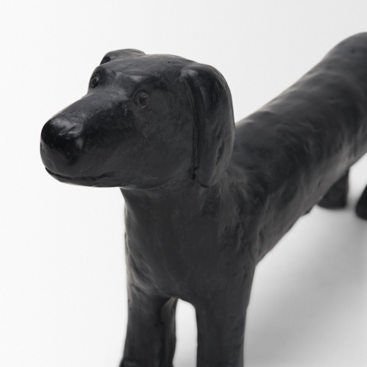 Dash Long Black Metal Dachshund Dog Object by Mercana at Eve Furniture