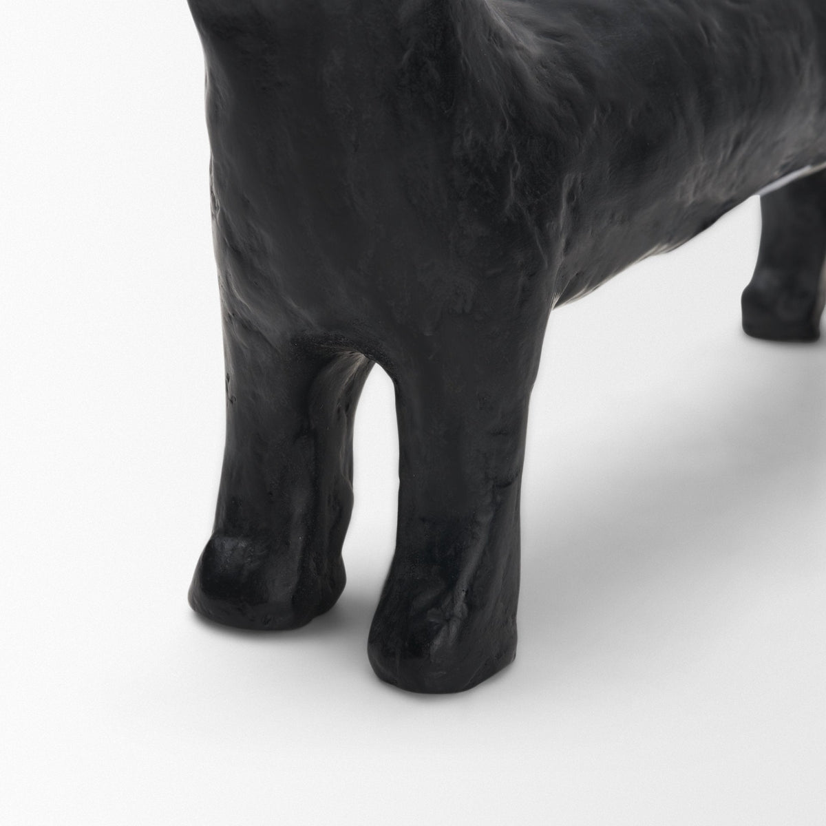 Dash Long Black Metal Dachshund Dog Object by Mercana at Eve Furniture