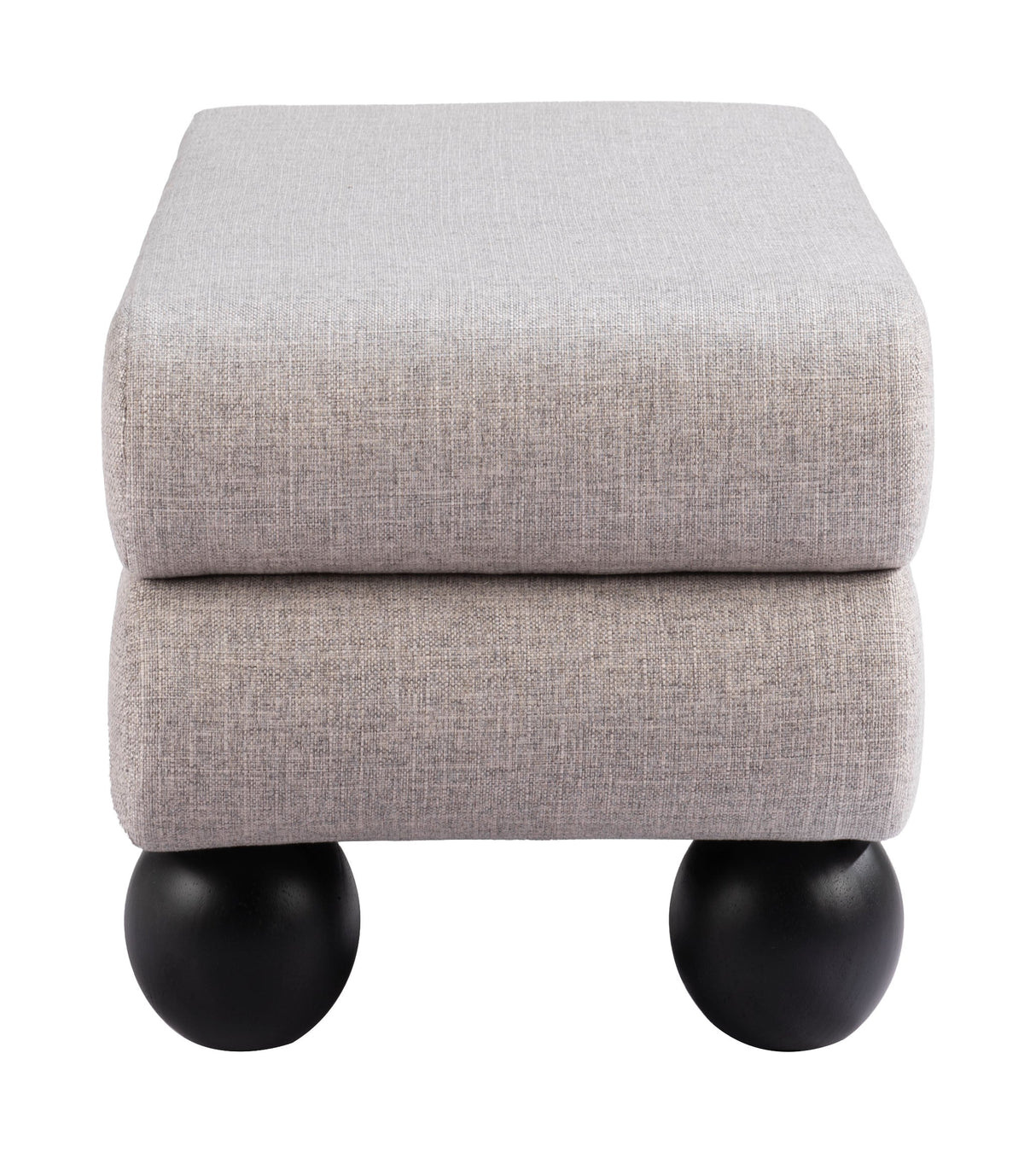 Davao Gray Bench by Zuomod at Eve Furniture