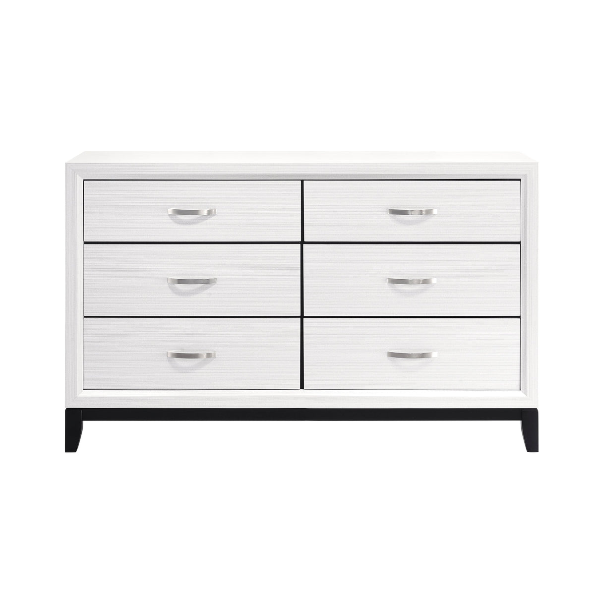 Davi White Dresser by Homelegance at Eve Furniture