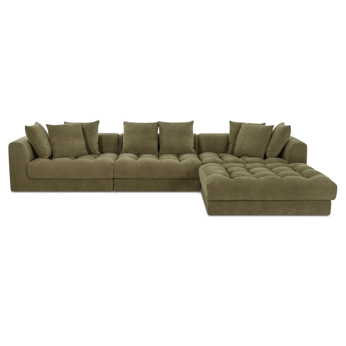 Davie Olive Lounge Modular Sectional by MOES at Eve Furniture