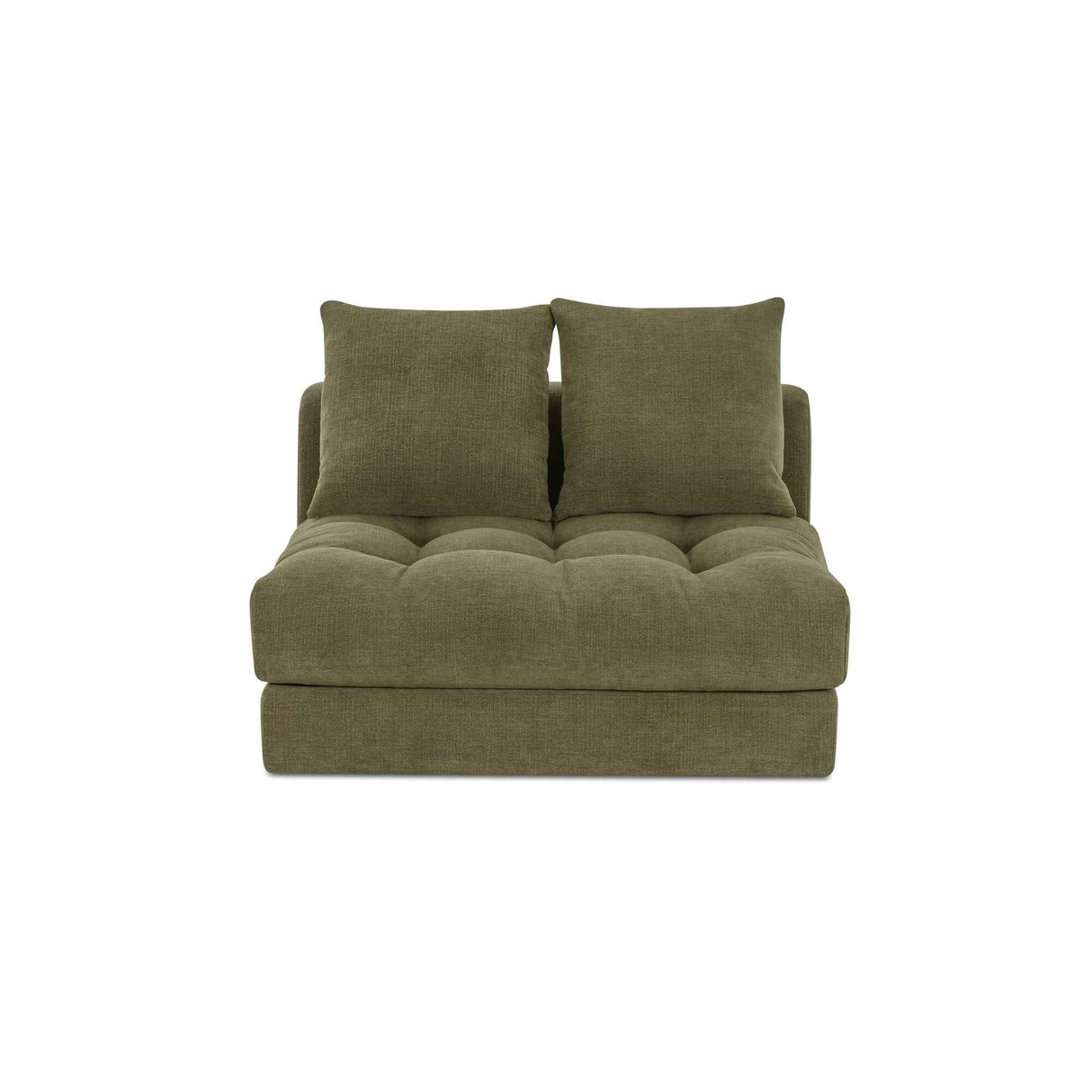 Davie Olive Slipper Chair by Moe's Home at Eve Furniture