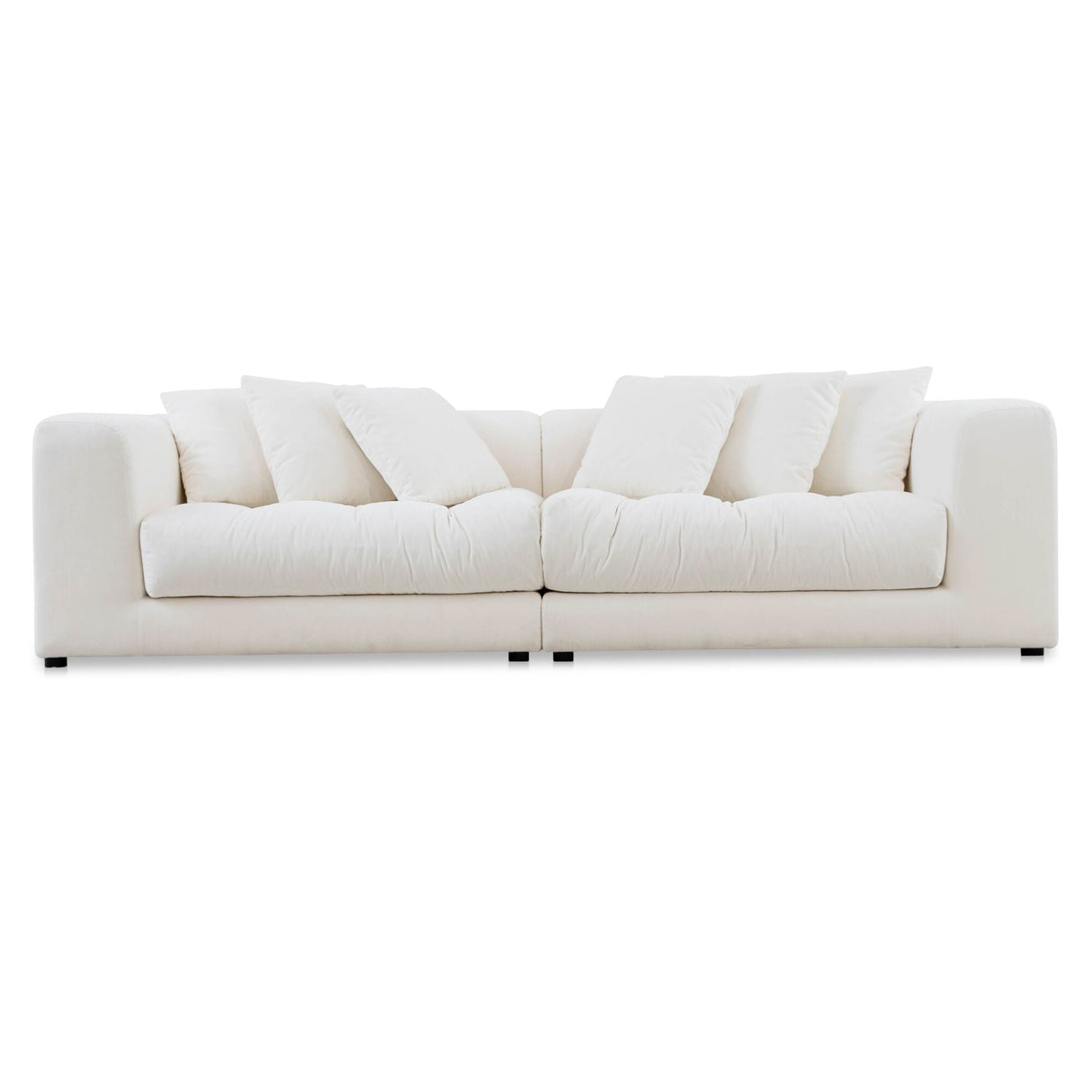 Davie Sofa Warm White by Moe's Home at Eve Furniture