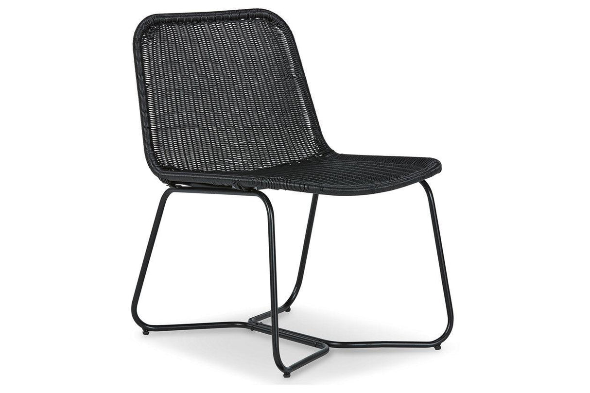 Daviston Black Accent Chair by Ashley at Eve Furniture