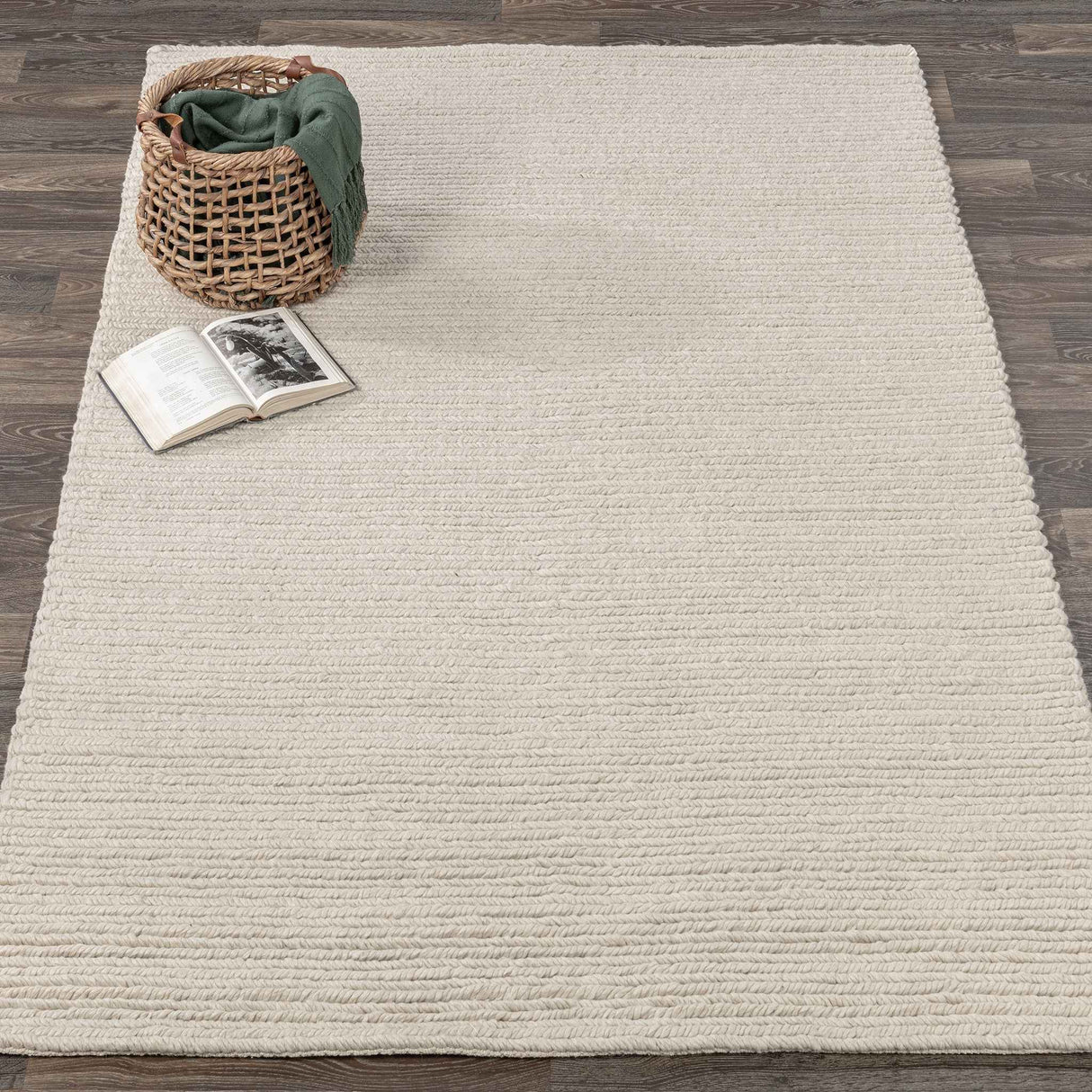 Dawson Birch White Rug by Classic Home at Eve Furniture