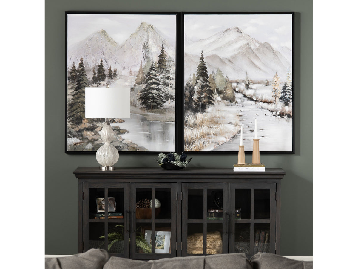 Dawson Brown/Green Canvas by Crestview at Eve Furniture