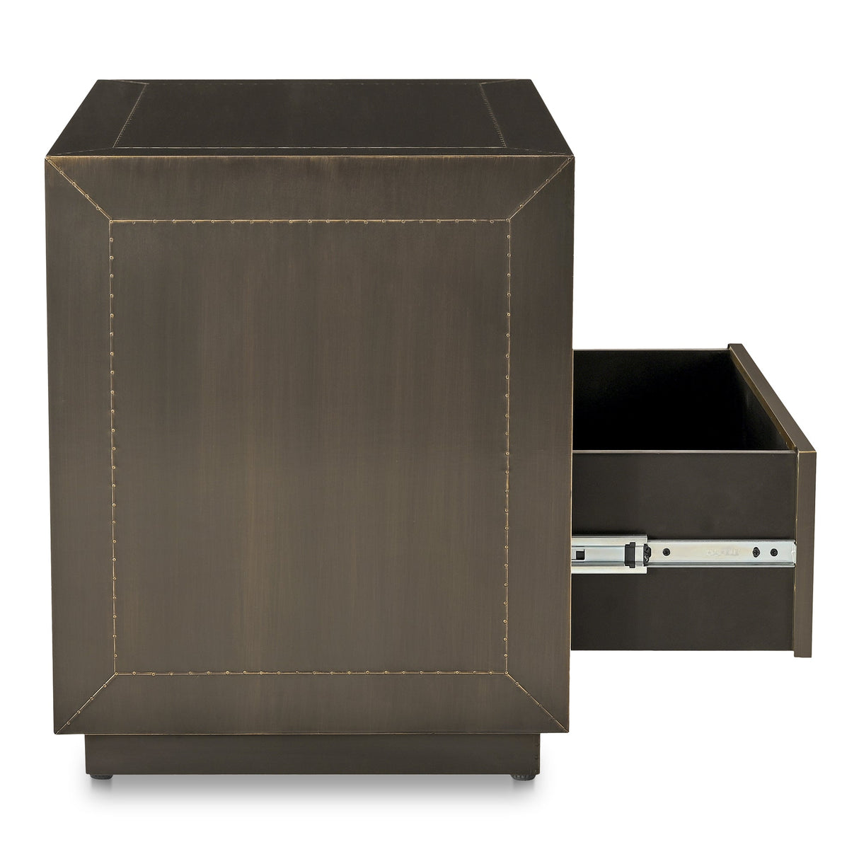 Dawson Deep Bronze Nightstand by Moe's Home at Eve Furniture