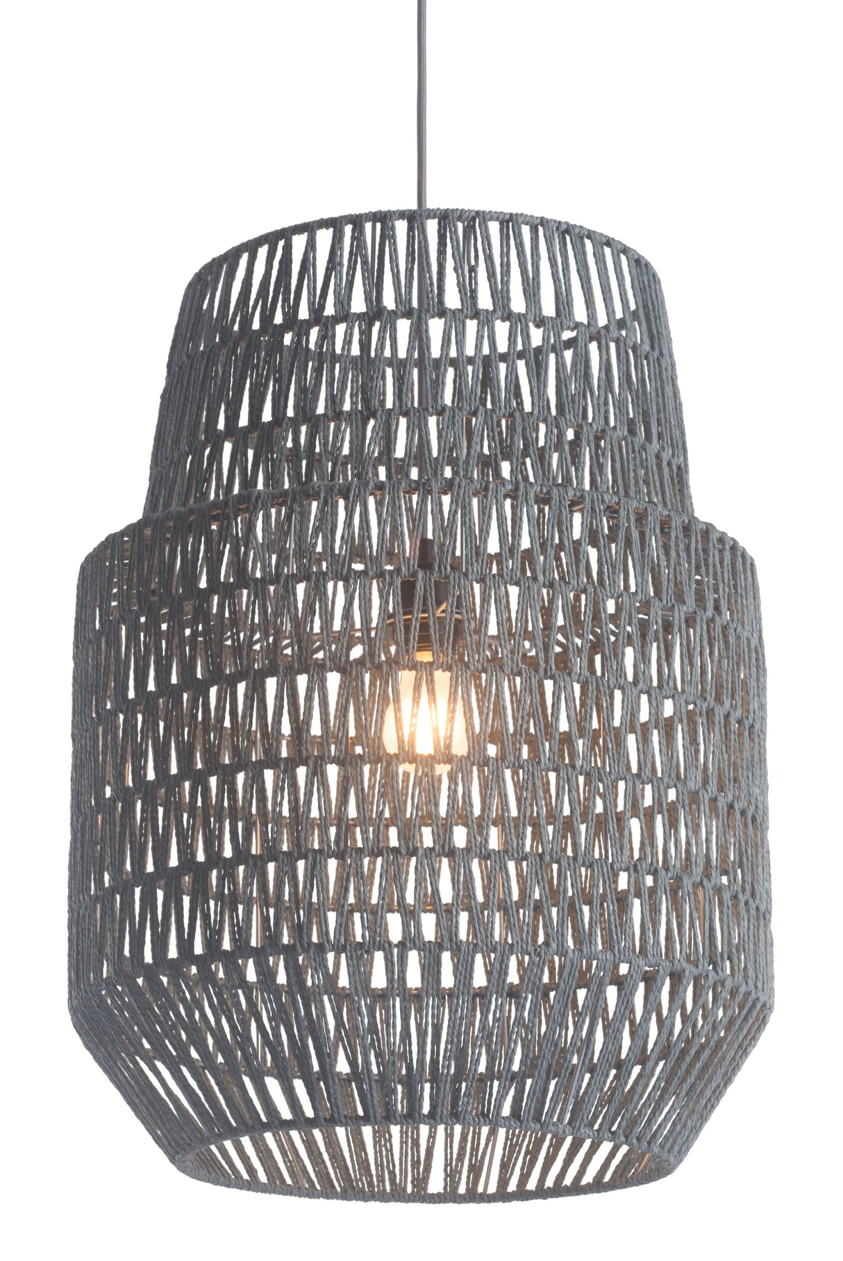 Daydream Gray Ceiling Lamp by Zuomod at Eve Furniture