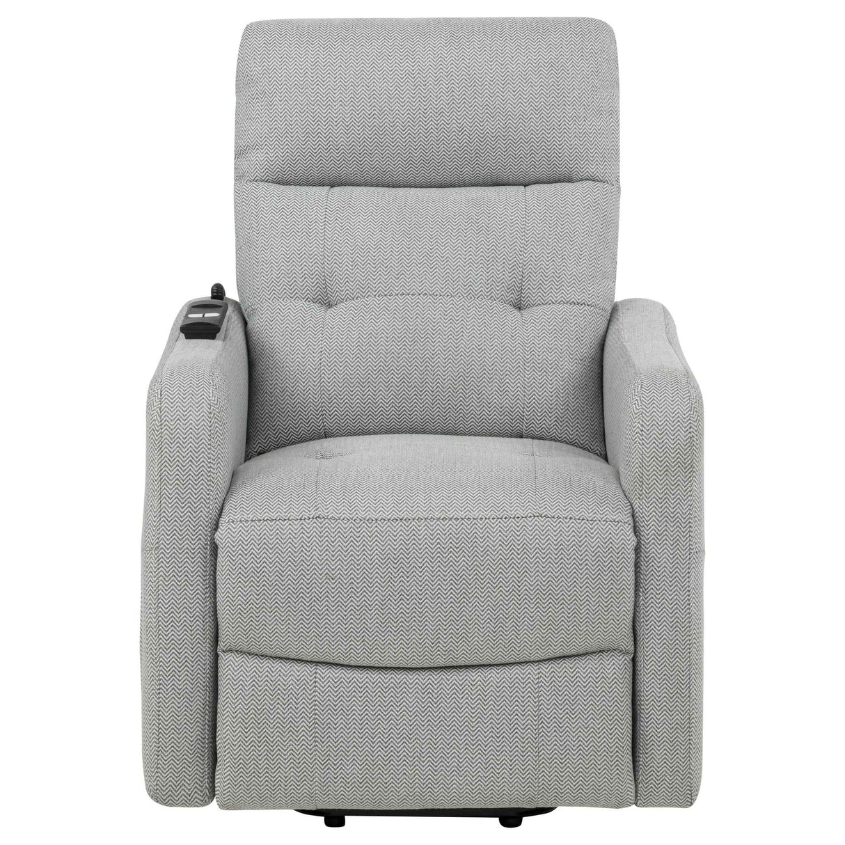 Dayes Light Grey Upholstered Power Lift Recliner Chair by Coaster at Eve Furniture