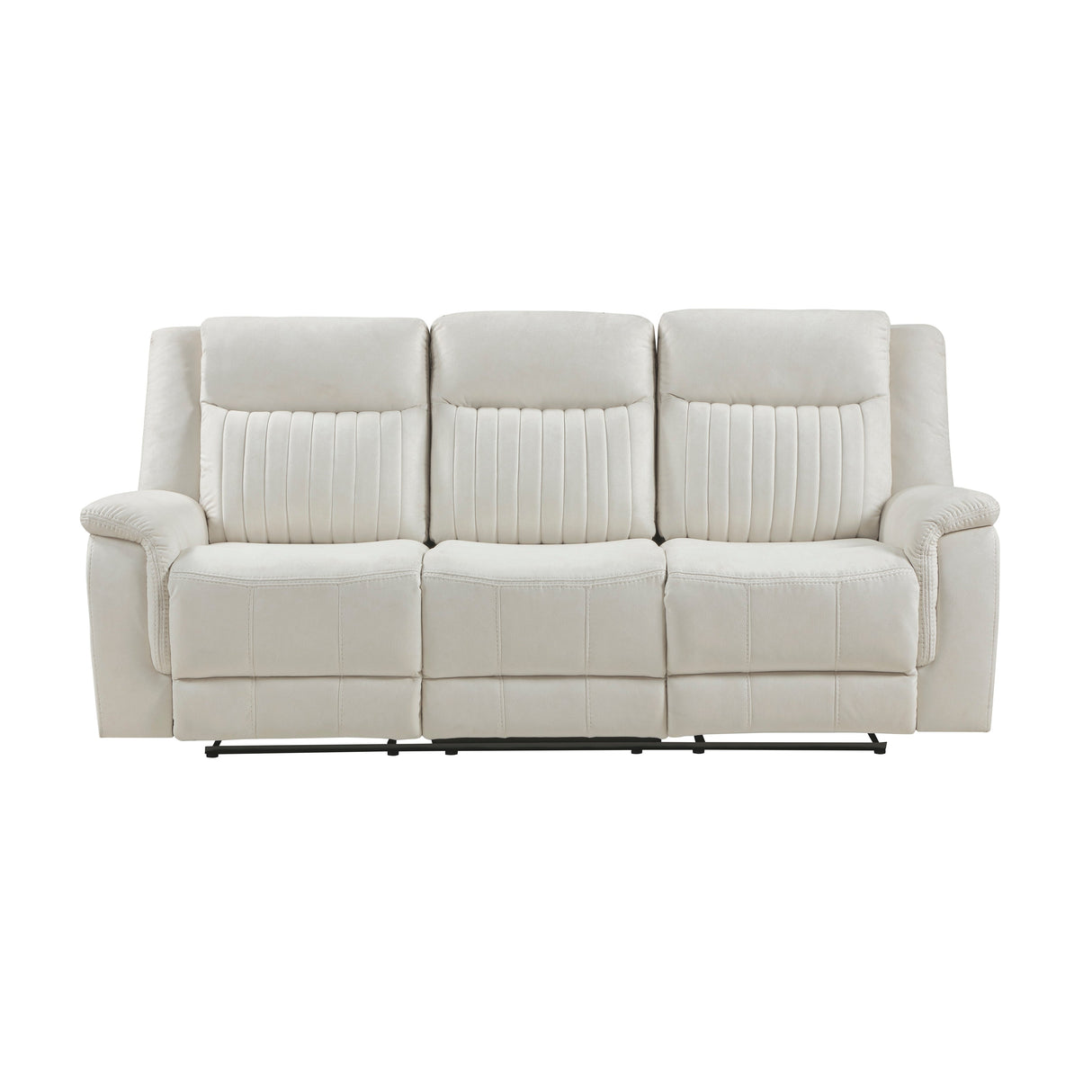 Dean Beige Double Reclining Living Room Set by Homelegance at Eve Furniture