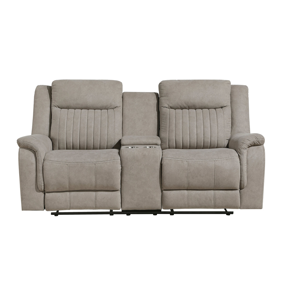 Dean Dove 2-Piece Double Reclining Set by Homelegance at Eve Furniture