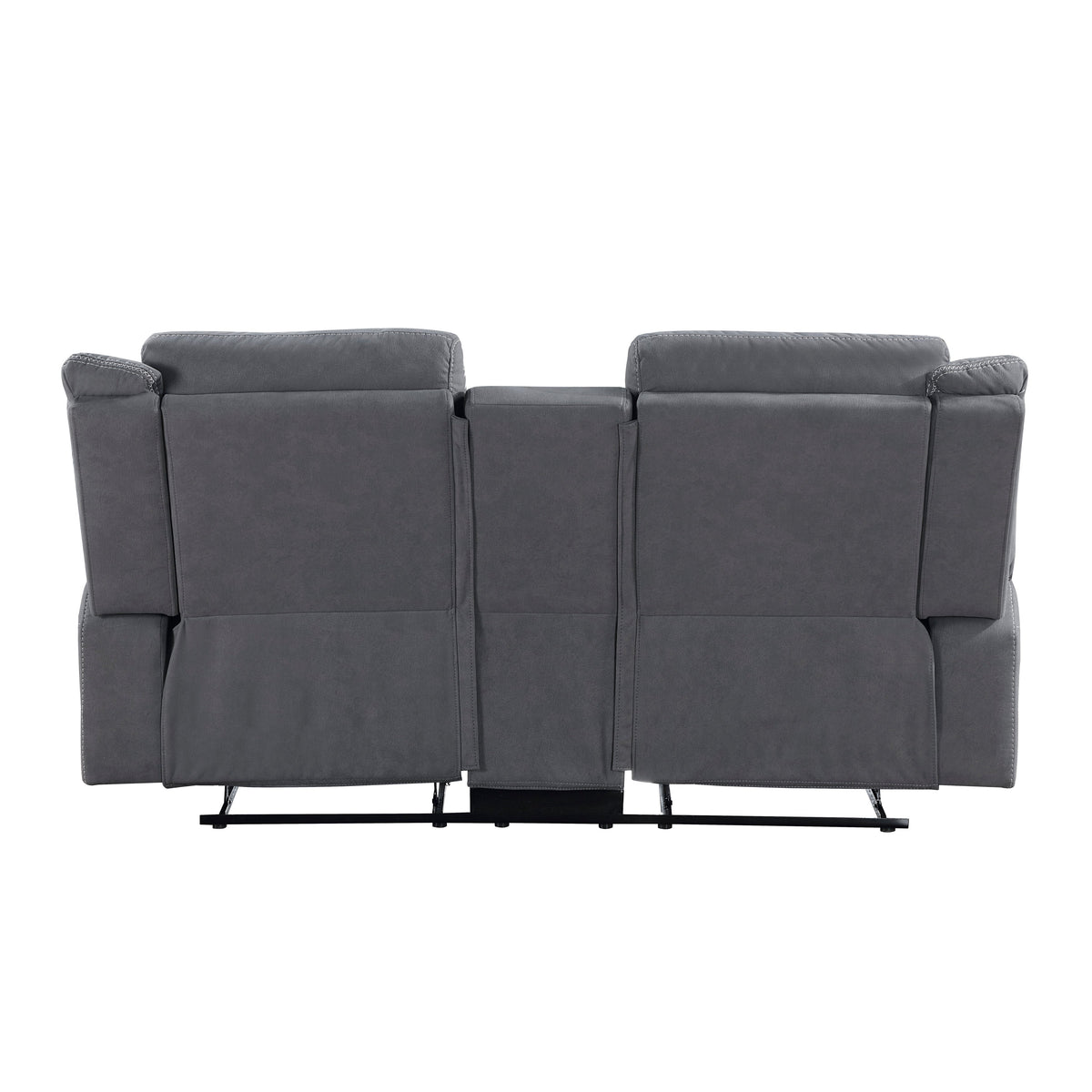 Dean Gray 2-Piece Double Reclining Set by Homelegance at Eve Furniture