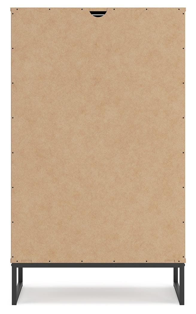 Deanlow Honey Chest of Drawers by Ashley at Eve Furniture