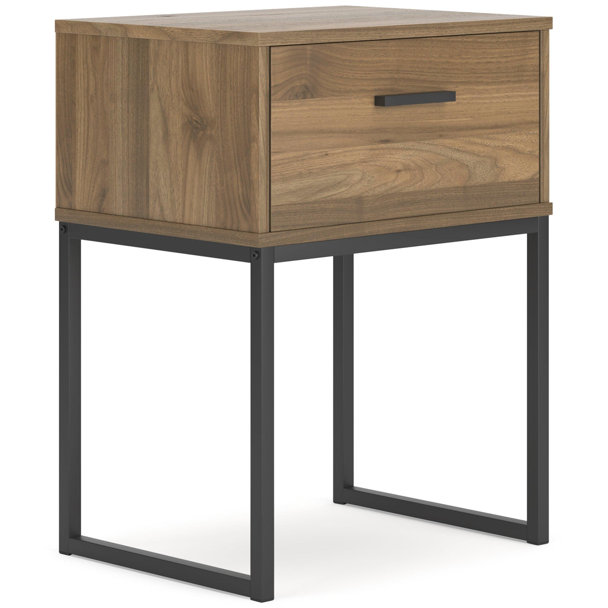 Deanlow Queen Panel Headboard with Dresser and Nightstand in Honey by Ashley at Eve Furniture