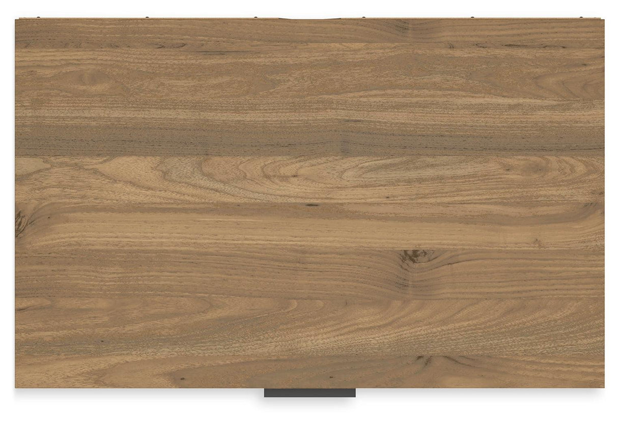 Deanlow Honey Chest of Drawers by Ashley at Eve Furniture