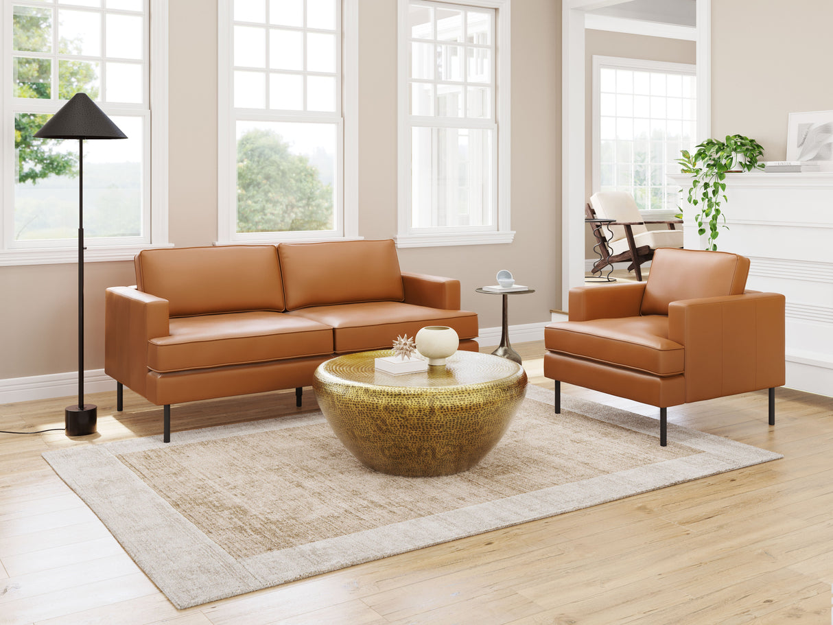 Decade Brown Armchair by Zuomod at Eve Furniture