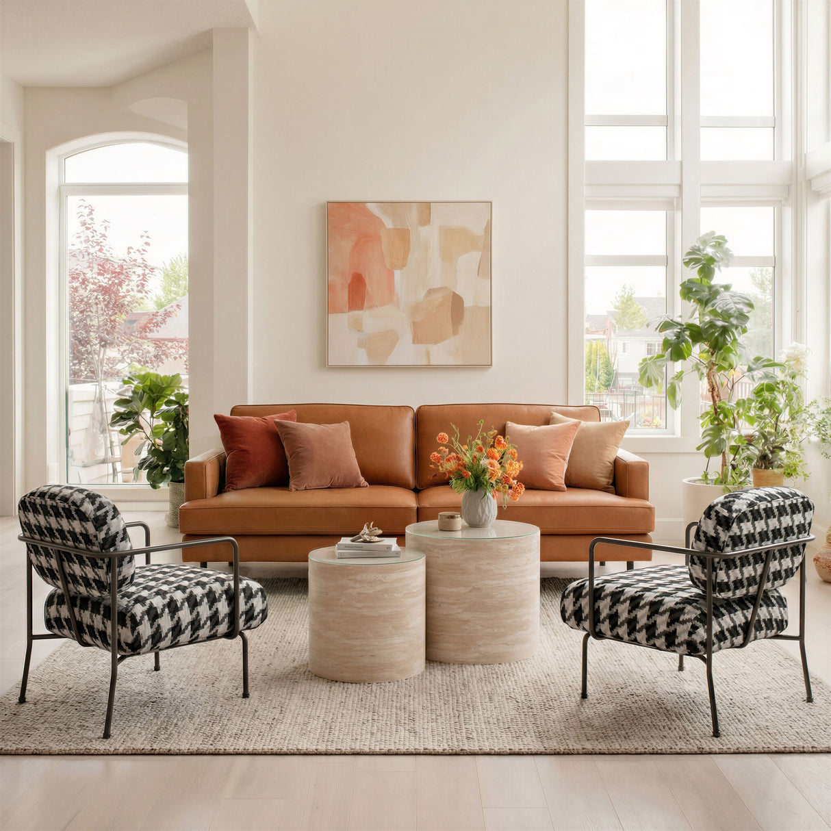 Decade Brown Sofa by Zuomod at Eve Furniture