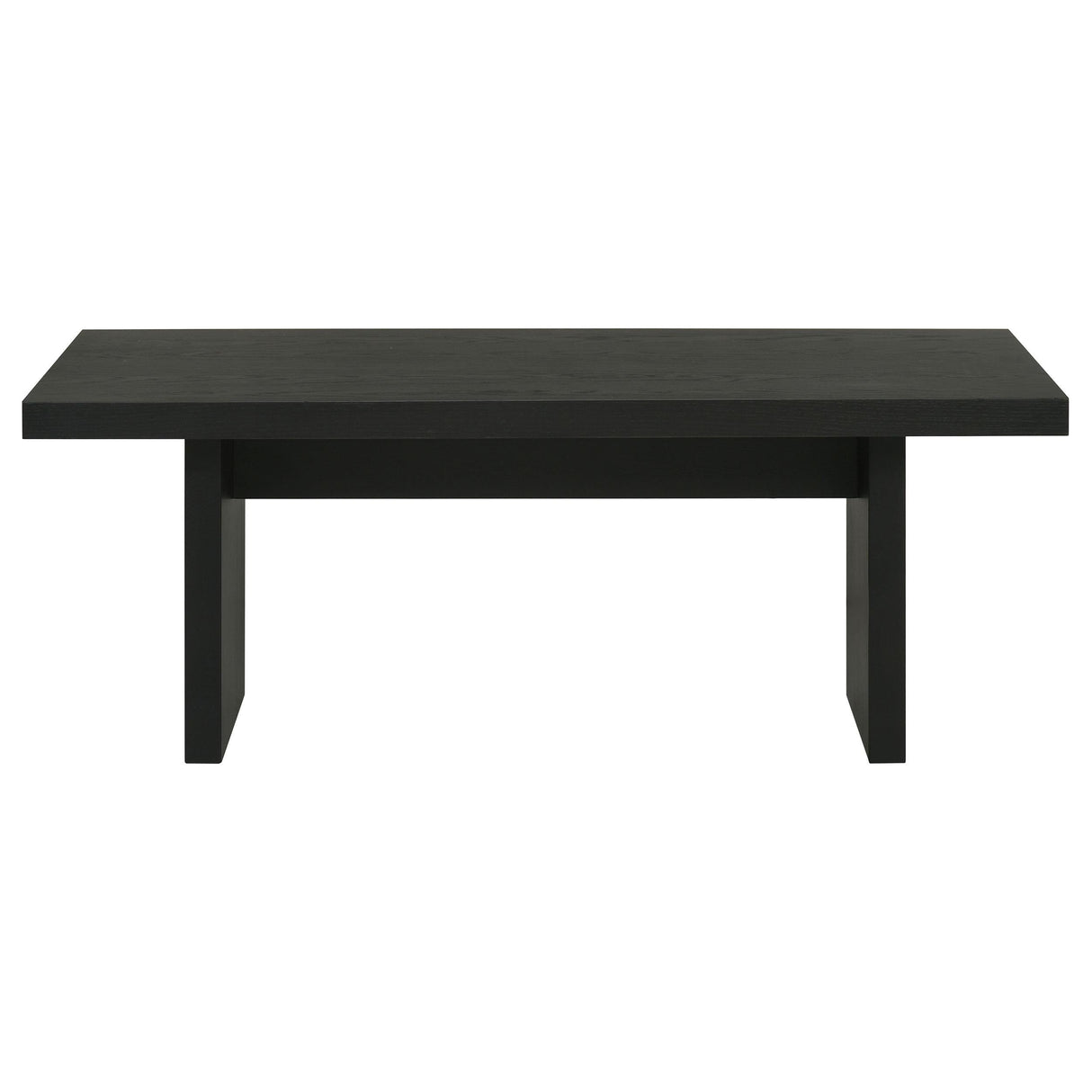 Decker Black 47-Inch Rectangular Cocktail Coffee Table by Coaster at Eve Furniture