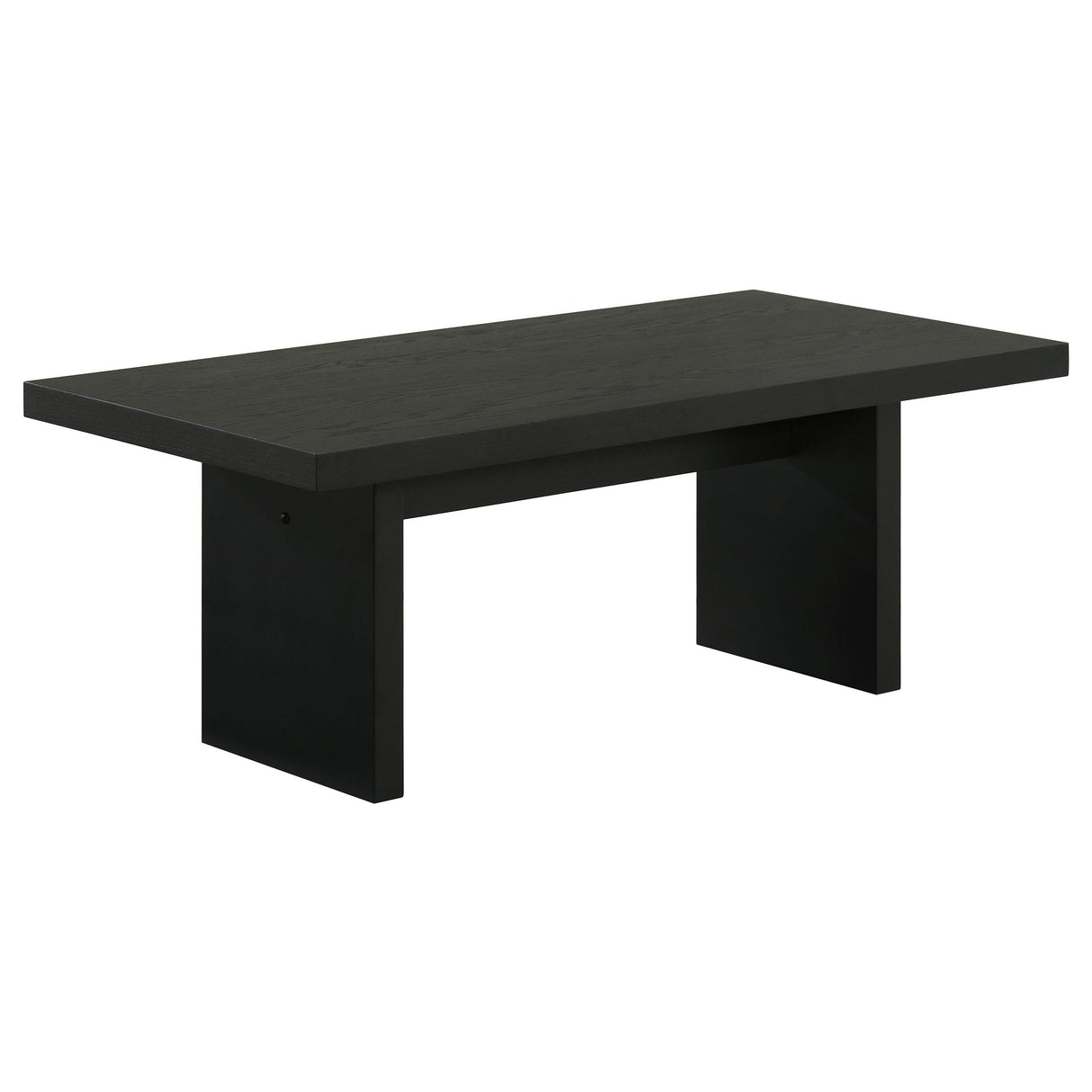 Decker Black 47-Inch Rectangular Cocktail Coffee Table by Coaster at Eve Furniture