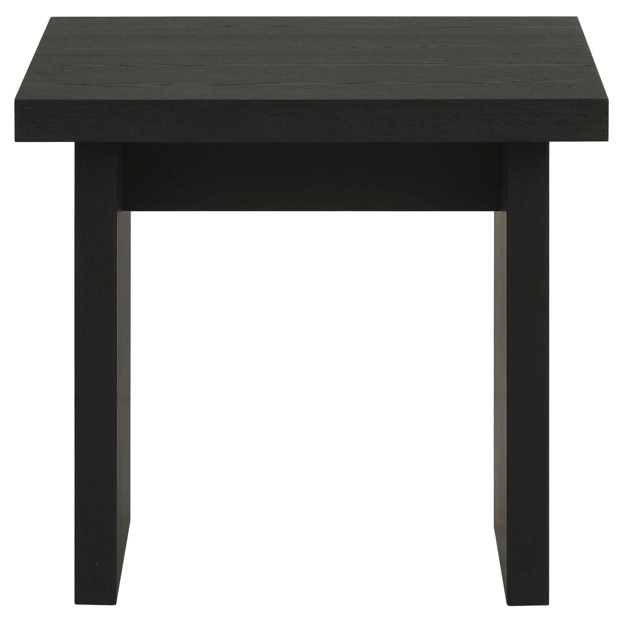 Decker Black Square Occasional Side End Table by Coaster at Eve Furniture