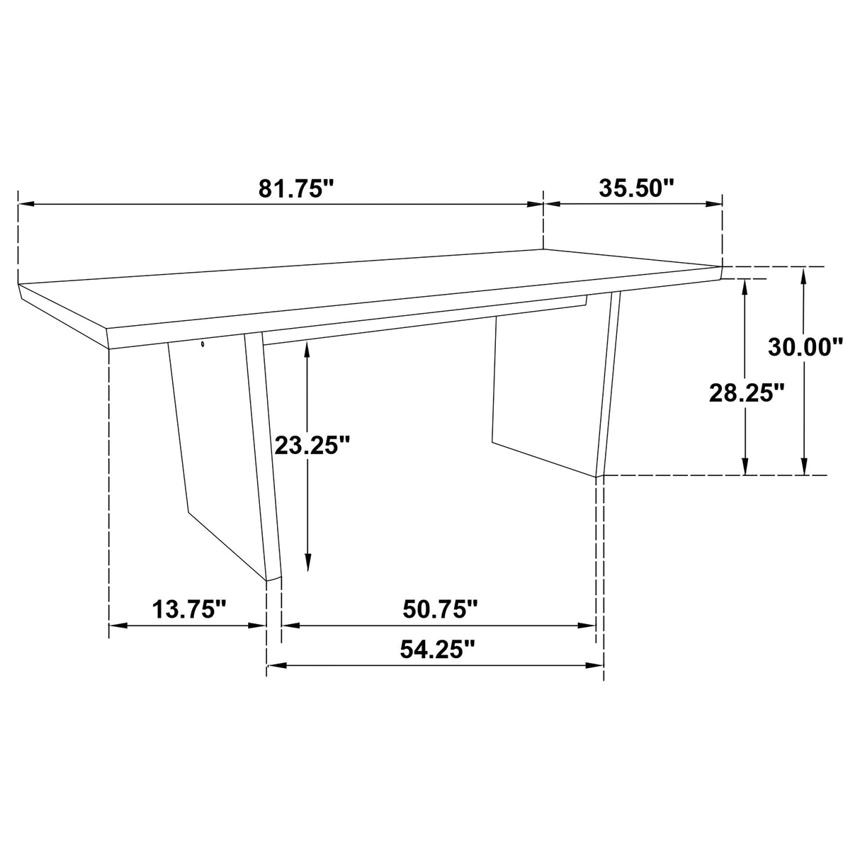 Decker Grey/Natural Oak 7-piece 82-inch Rectangular Dining Set by Coaster at Eve Furniture