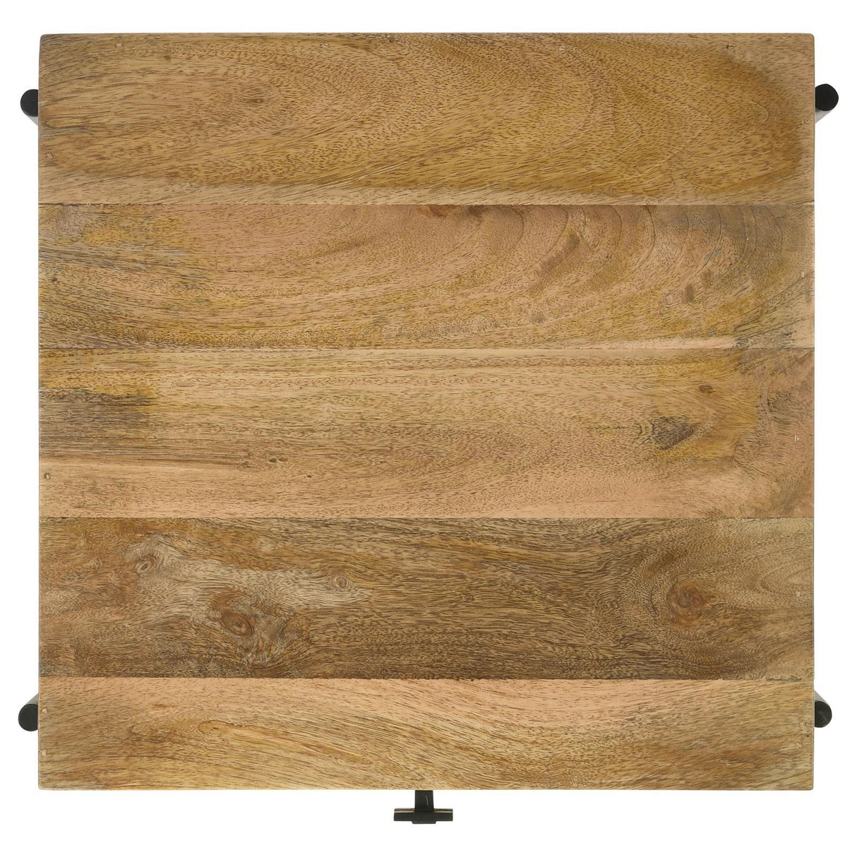 Declan Natural Mango/Black 1-Drawer Accent Table with Open Shelf by Coaster at Eve Furniture