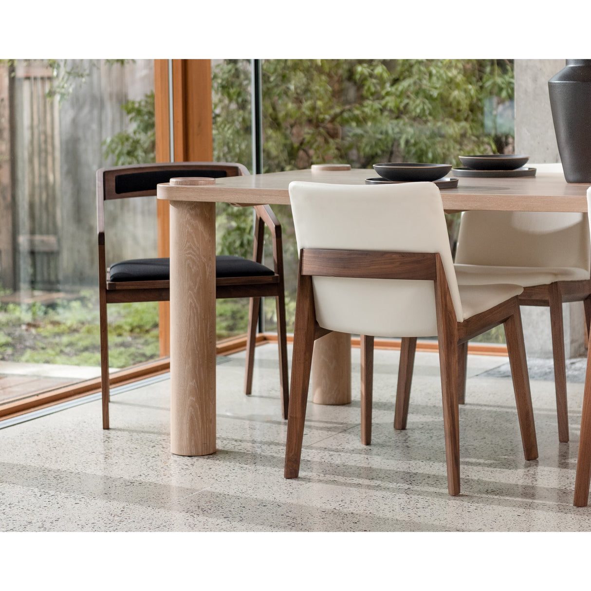 Deco Cream White Dining Chair (Set of 2) by MOES at Eve Furniture