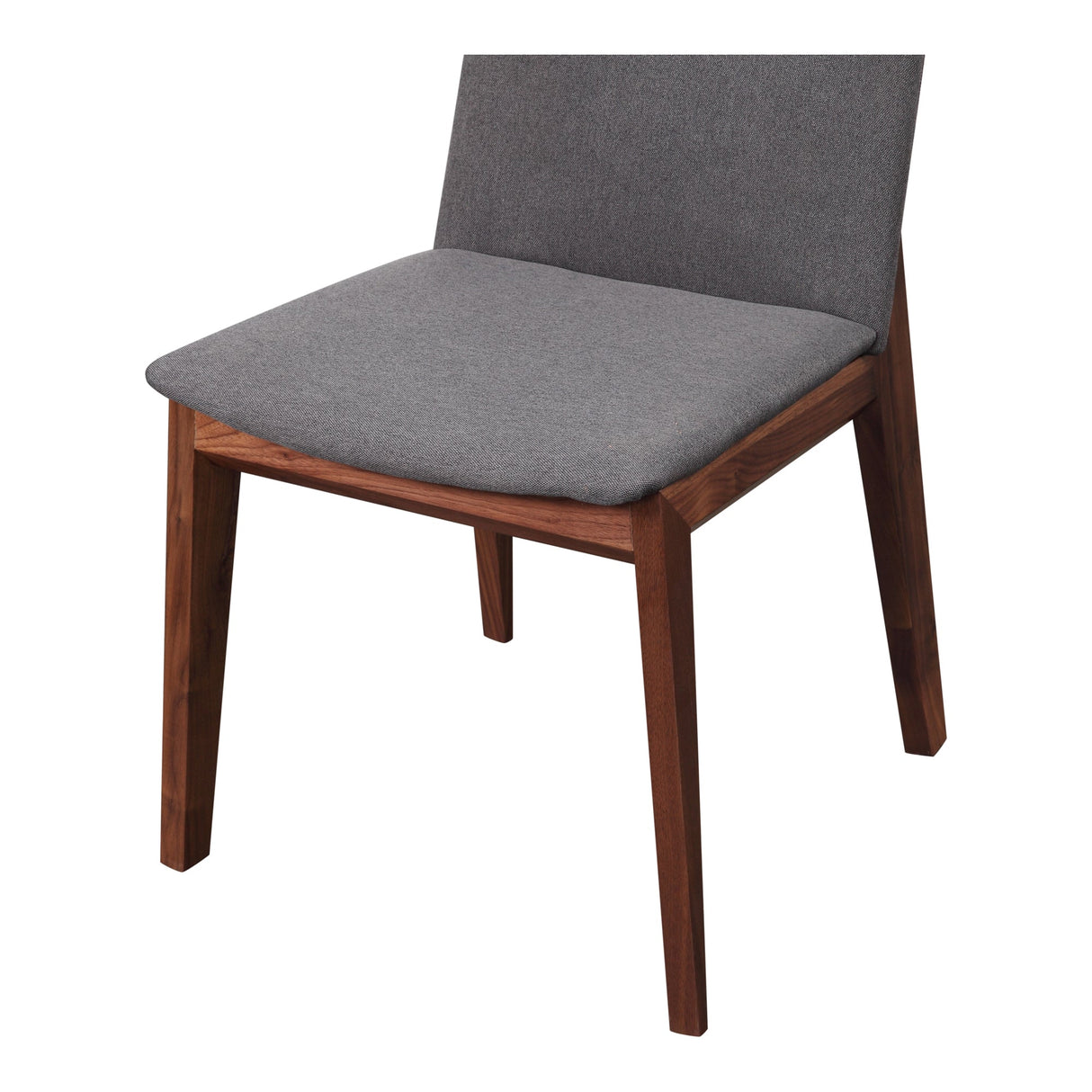 Deco Dark Grey/Natural Walnut Dining Chair (Set of 2) by Moe's Home at Eve Furniture