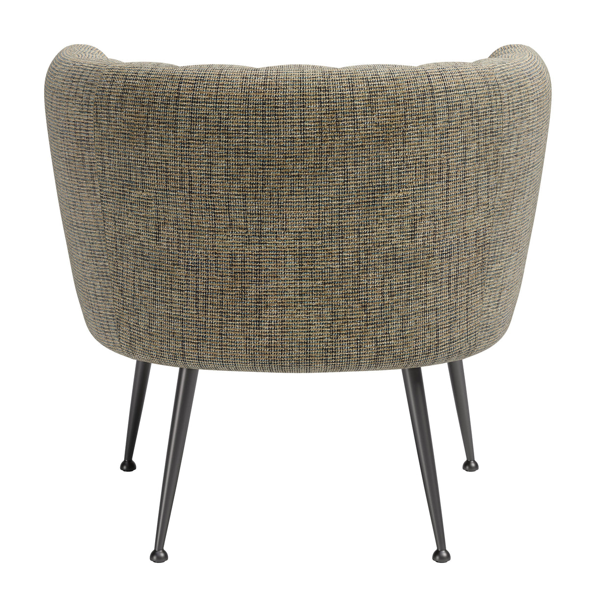 Deco Green Tweed Accent Chair by Zuomod at Eve Furniture