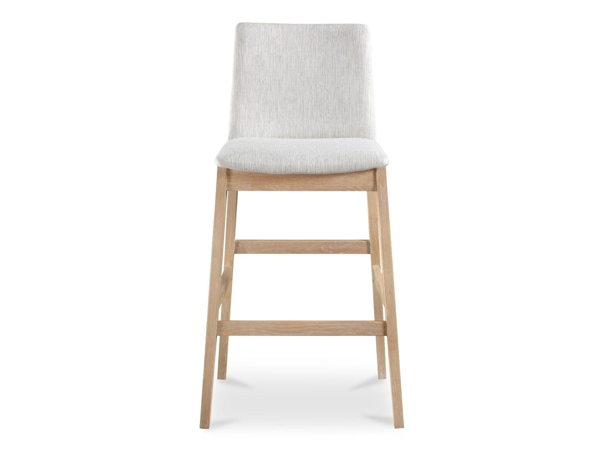 Deco Light Grey Oak Barstool by MOES at Eve Furniture