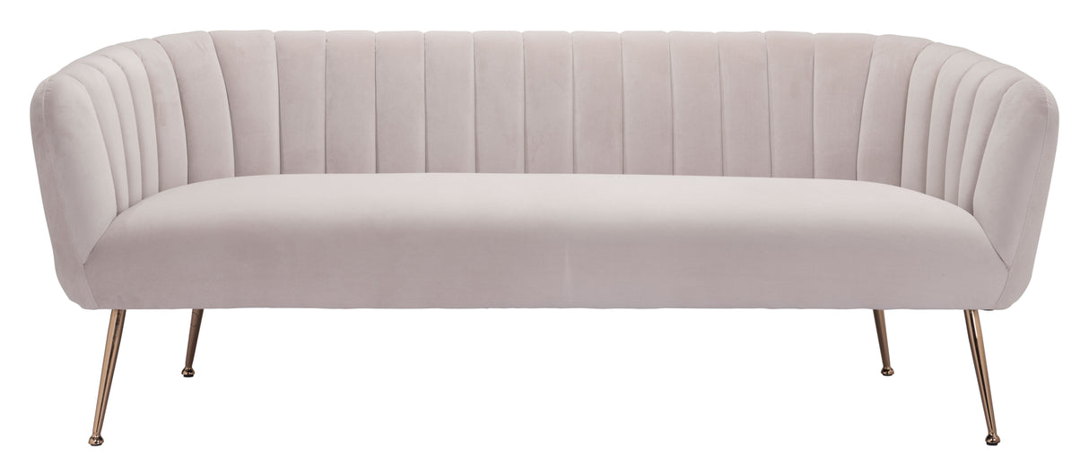 Deco Sofa Beige by Zuomod at Eve Furniture