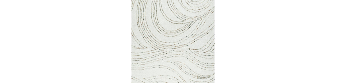 Deenbury Ivory/Green/Brown Large Rug by ASHLEY FURNITURE at Eve Furniture
