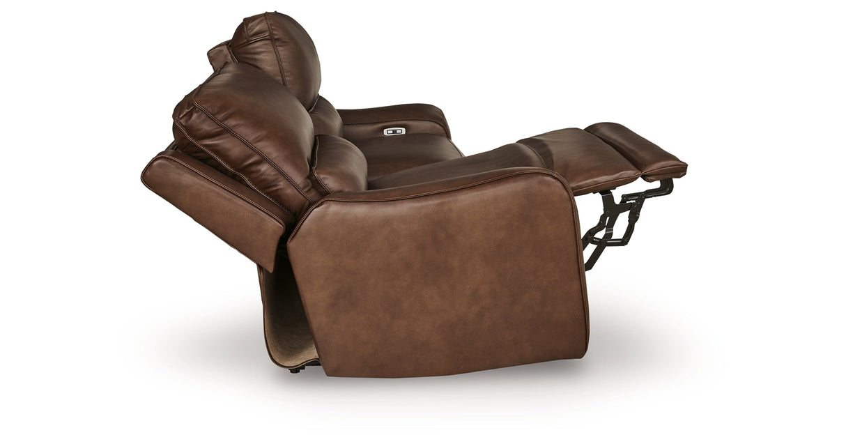 DeepWakes Canyon Power Reclining Sofa by Ashley at Eve Furniture