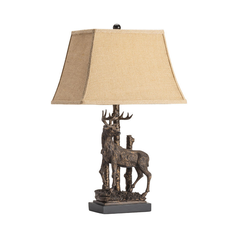 Deer Brown Table Lamp by Crestview at Eve Furniture