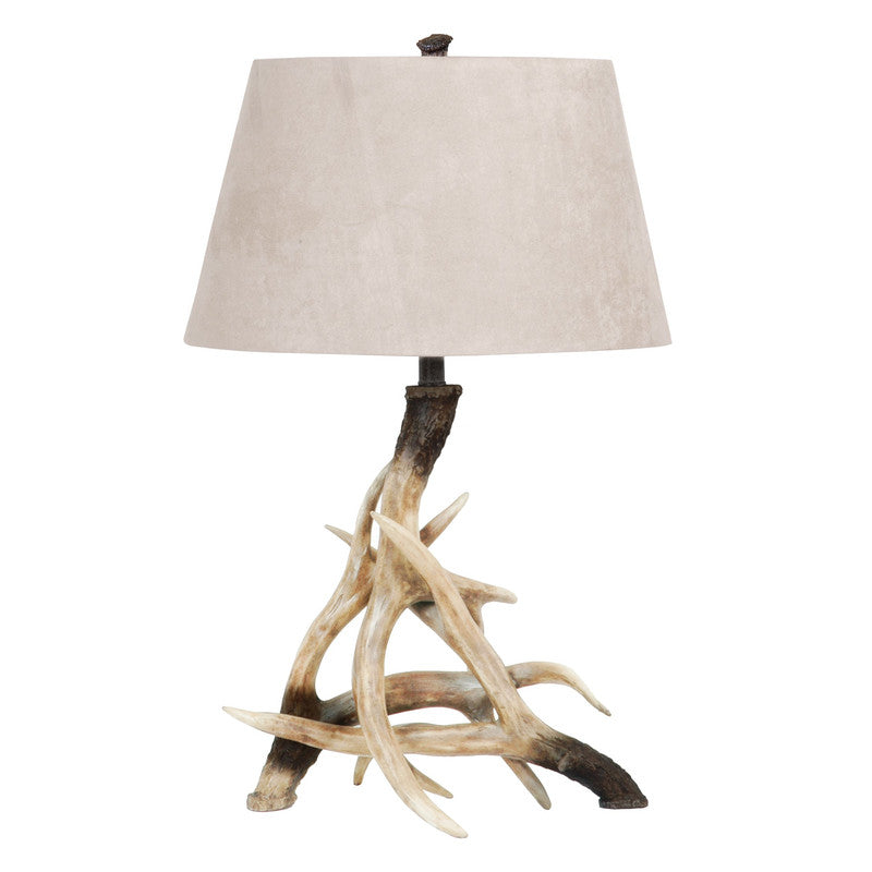 Deer Shed Brown/Black Table Lamp (Set of 2) by Crestview at Eve Furniture