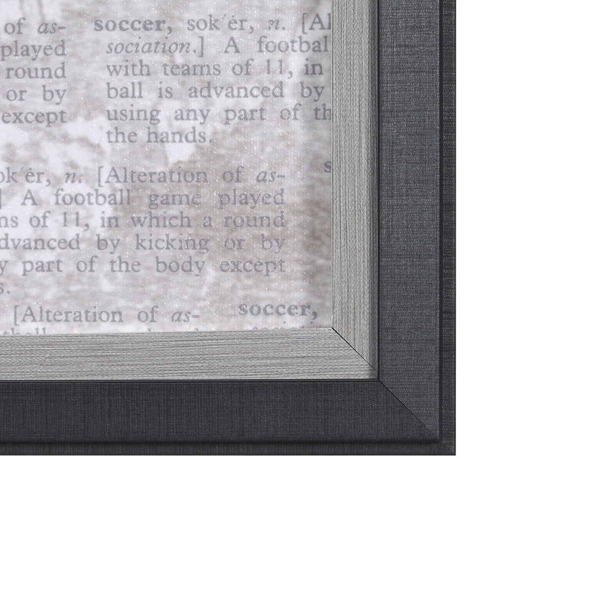 Definition of Sport II by Mercana Studio a Hand Embellished Textured Framed Art Print by Mercana at Eve Furniture