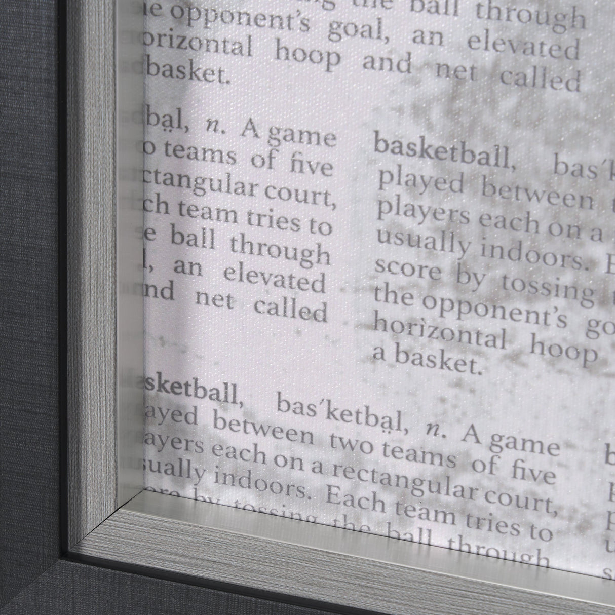 Definition of Sport IV by Mercana Studio a Hand Embellished Textured Framed Art Print by Mercana at Eve Furniture